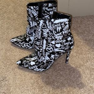 Aldo Graffiti Booties